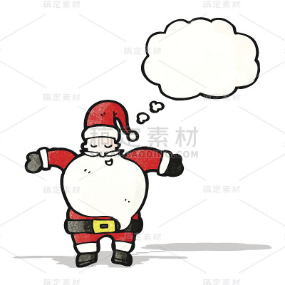 卡通圣诞老人