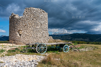 Mure的磨坊，法国Vercors Vassieux的Mure磨坊