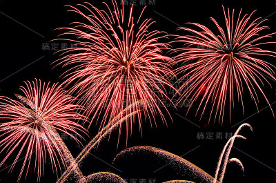 五彩缤纷的烟火