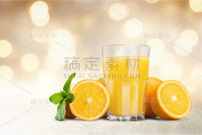 橙汁。