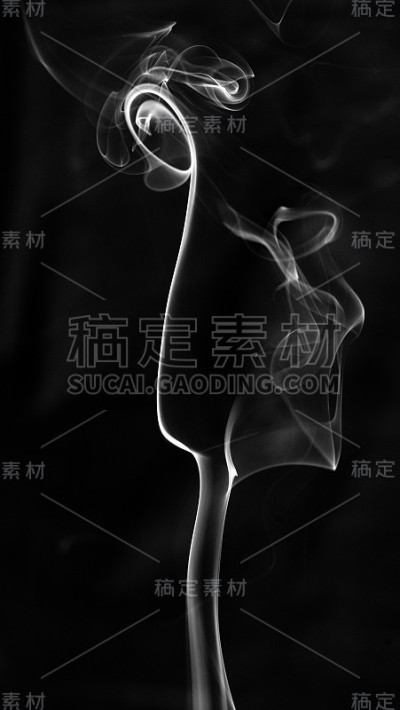 孤立的烟