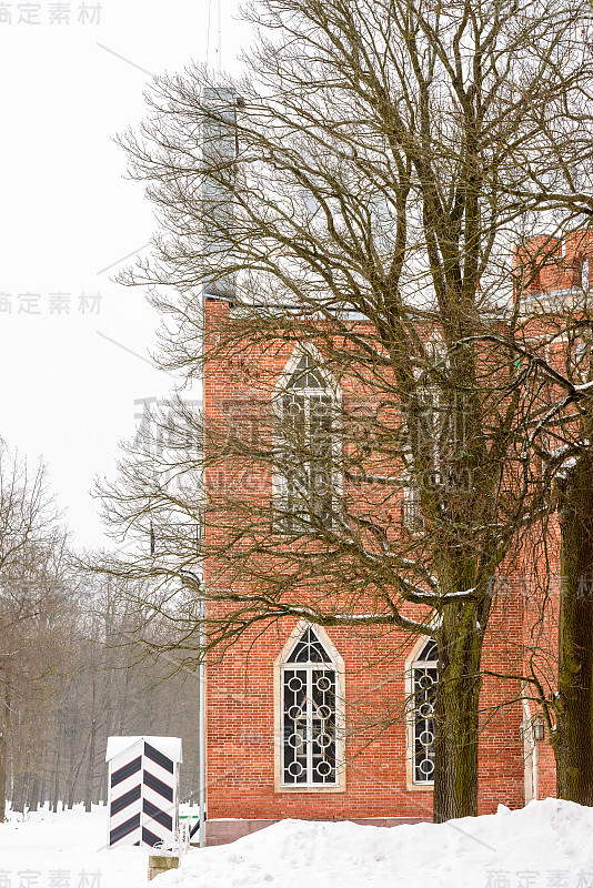 Tsarskoye Selo(普希金)建筑，圣彼得堡东南25公里，俄罗斯。