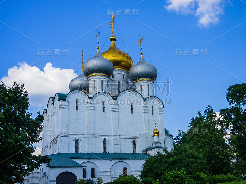 新圣女修道院。Smolensky大教堂。