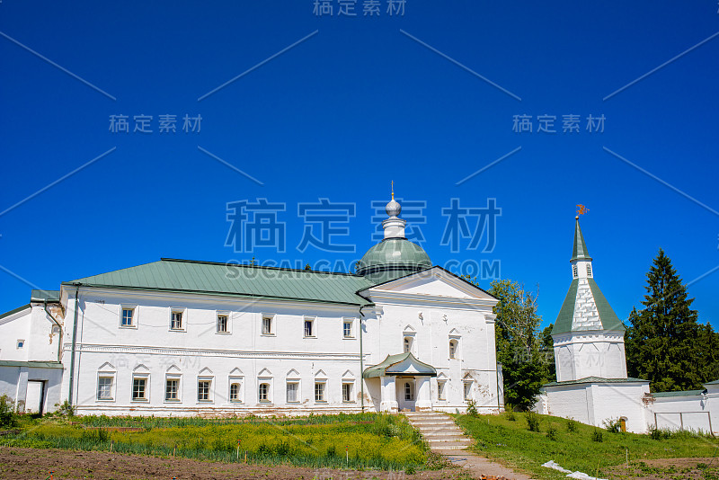 Valday Iversky修道院的领地，这是由尼康大牧首于1653年建立的俄罗斯东正教修道院。俄罗