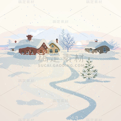 冬天的风景