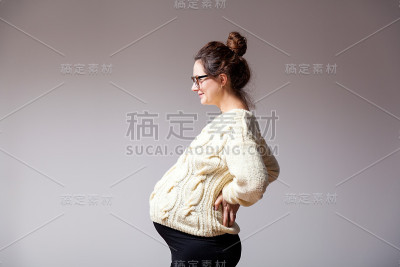 上次怀孕的漂亮女人