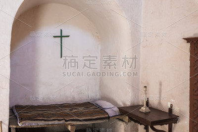 秘鲁阿雷基帕圣卡塔琳娜修道院的卧室