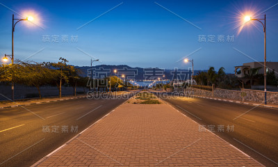 以色列埃拉特当地街道