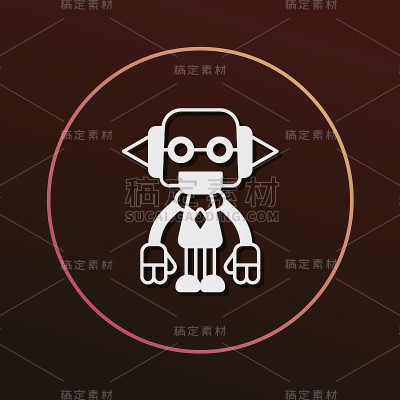机器人图标