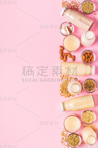 一瓶替代牛奶