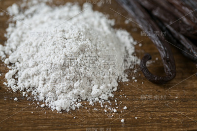 香草粉和豆子