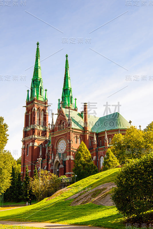 圣约翰教堂。Johannes Church，赫尔辛基，芬兰