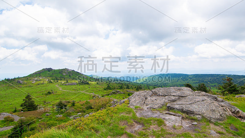 格雷森高地小道景观