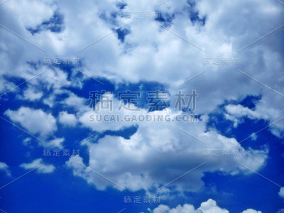 蓝天白云背景