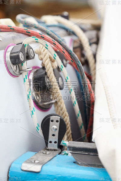 帆船的索具