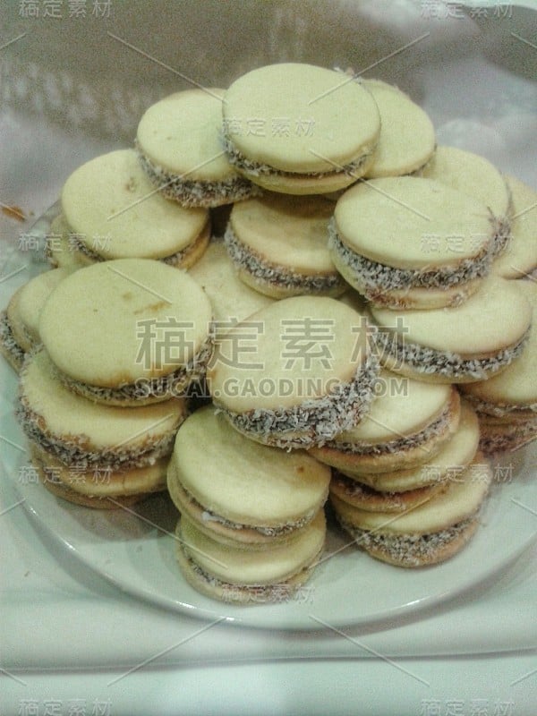 Alfajor -甜点-阿根廷-拉丁美洲食物