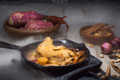 烟熏鸡腿
