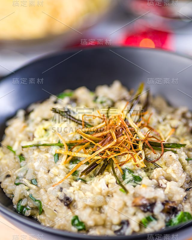 Mushroom意大利烩饭