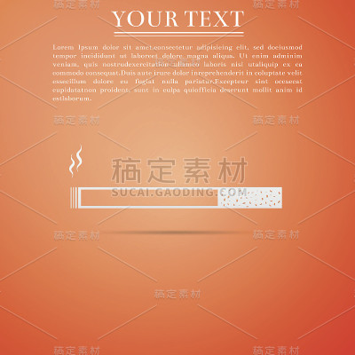相机快门平面图标上的蓝色背景。矢量图