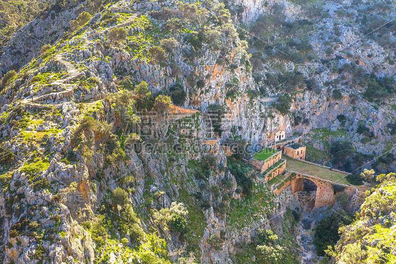 卡斯托里科修道院(隐士圣约翰教堂)，靠近古弗内托修道院，克里特岛