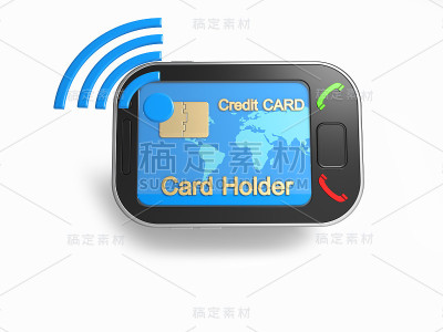 非接触式支付概念