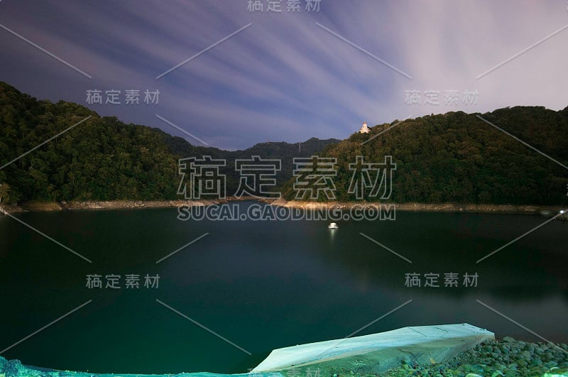 石门水库夜景