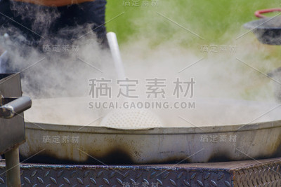 准备美味的粥。
