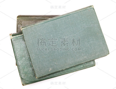 一堆很旧的书
