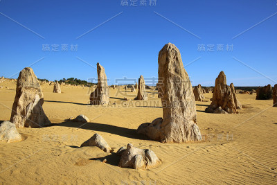 南邦国家公园的尖塔。澳大利亚西部