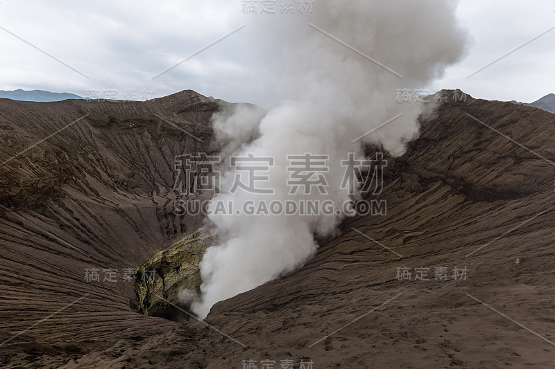 布罗莫火山-印度尼西亚爪哇岛