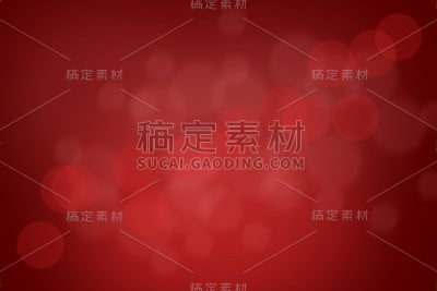 红色的焦外成像背景