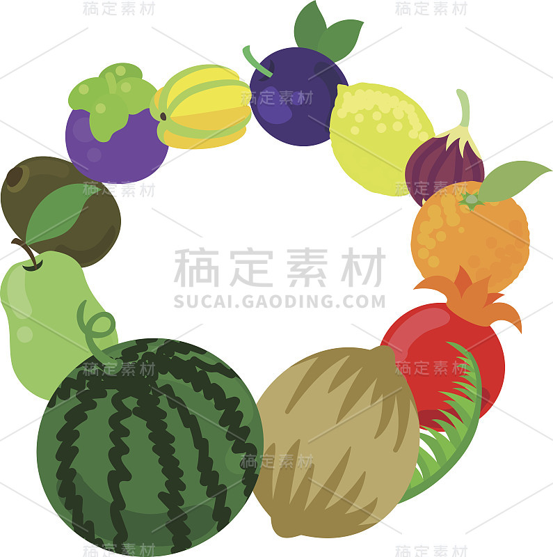 水果花环