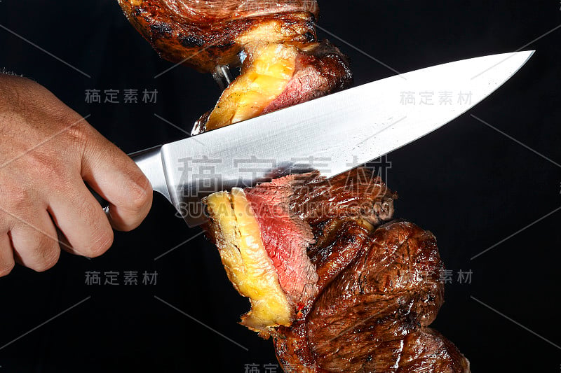 Picanha，传统的巴西烧烤。