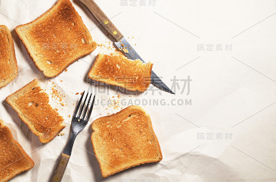 一片烤面包