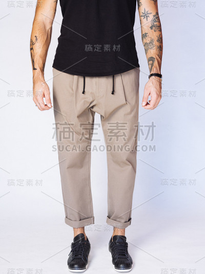男人的腿