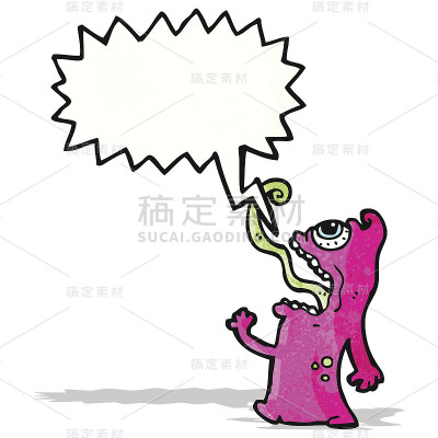 疯狂的怪物卡通