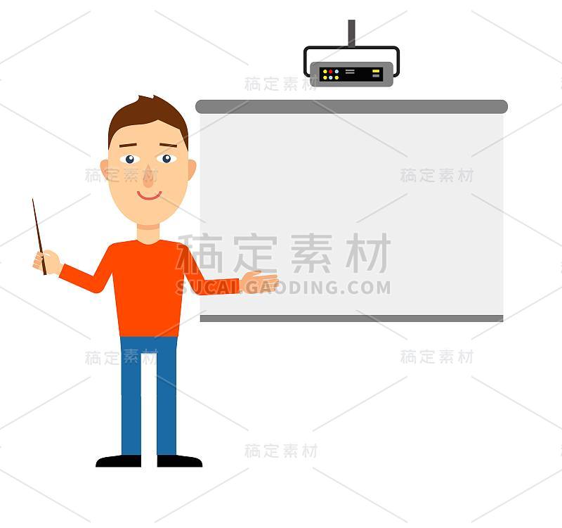 男性与指针