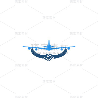 智能发射标志设计概念向量，酷火箭发射灯泡标志