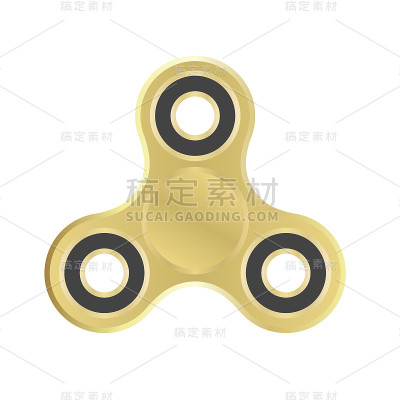 Gold spinner icon