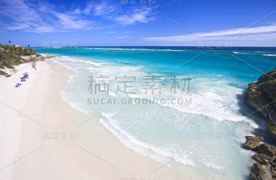 起重机海滩