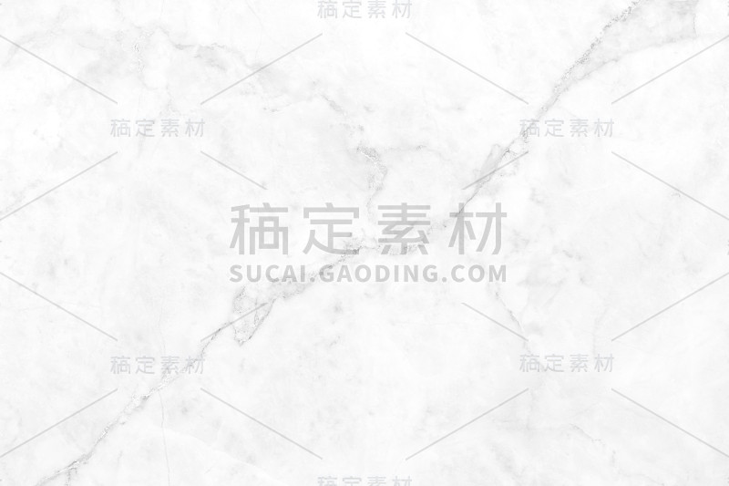 天然白色大理石表面背景，用于室内设计和装饰。