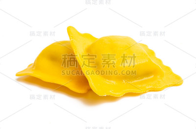 意式馄饨孤立