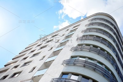 现代公寓建筑外观