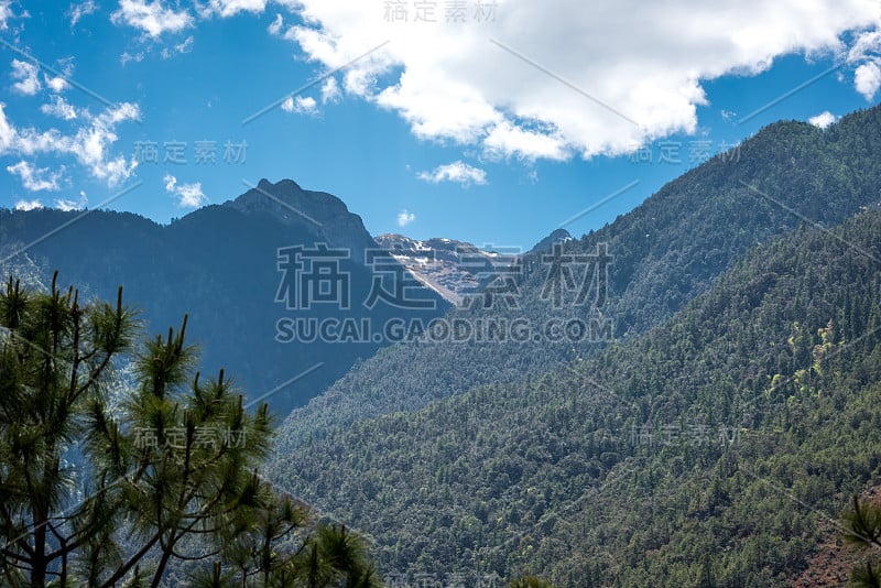 中国香格里拉的风景