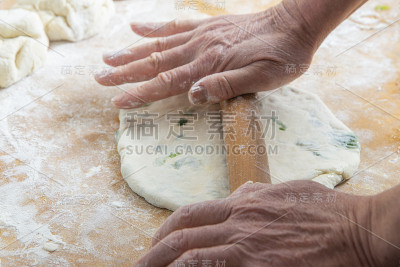 美味的葱饼