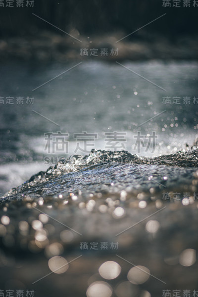 河水的特写