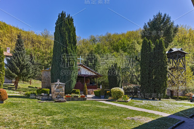 塞尔维亚共和国圣乔治坦斯基修道院全景