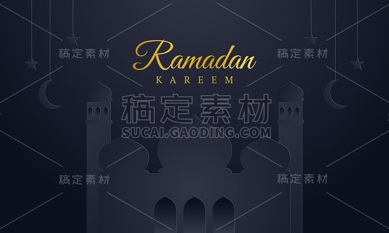 Ramadan Kareem设计理念与伊斯兰背景。