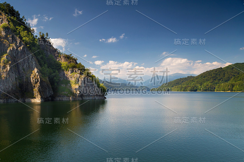 罗马尼亚Vidraru Lake