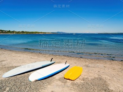 维多利亚的柳树海滩